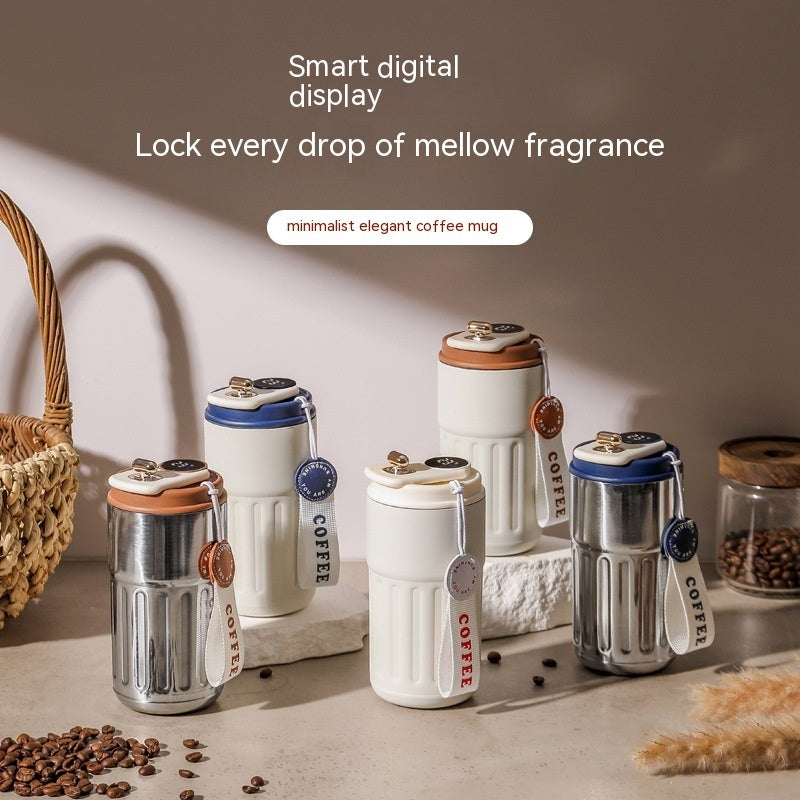 Bouteille Isotherme Intelligente 450 ml – Affichage Digital Température
