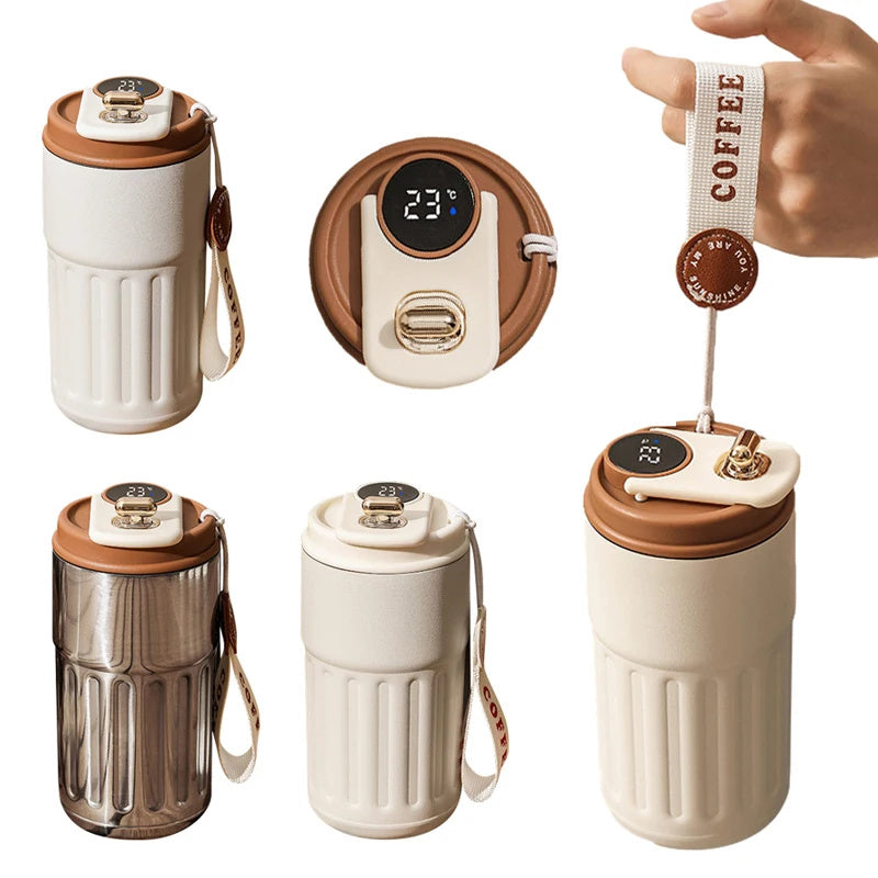Bouteille Isotherme Intelligente 450 ml – Affichage Digital Température