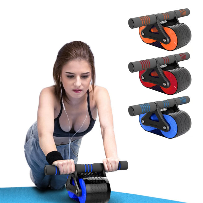 Roue Abdominale Double avec Rebond Automatique