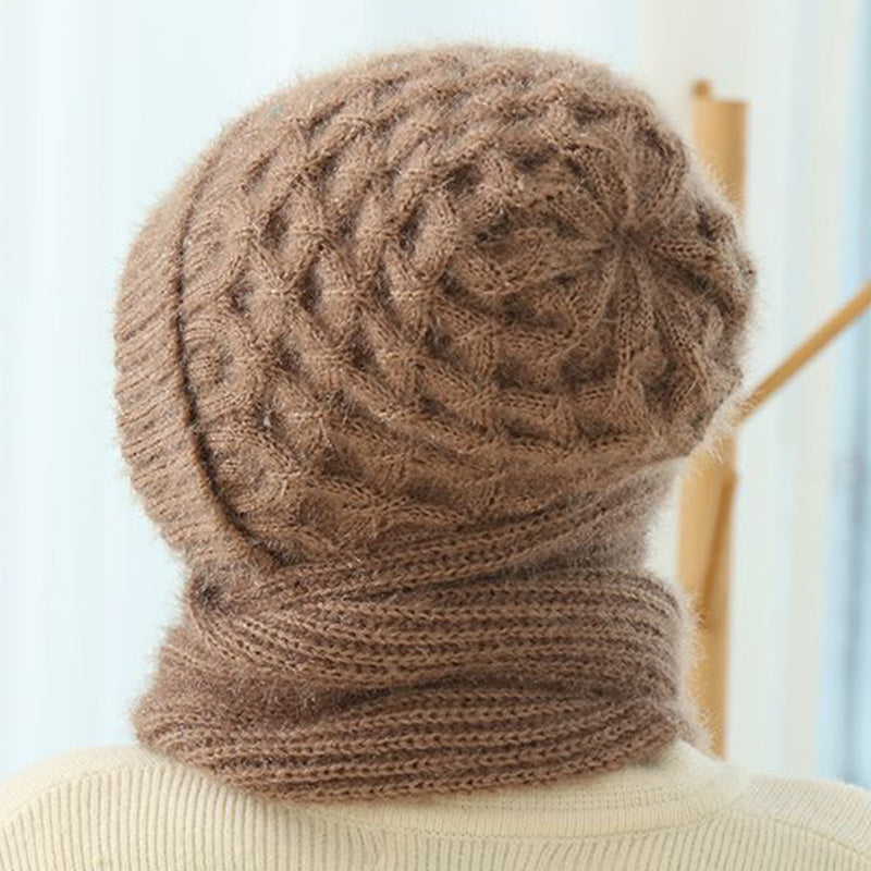 Ensemble Bonnet & Écharpe Femme pour l’Hiver