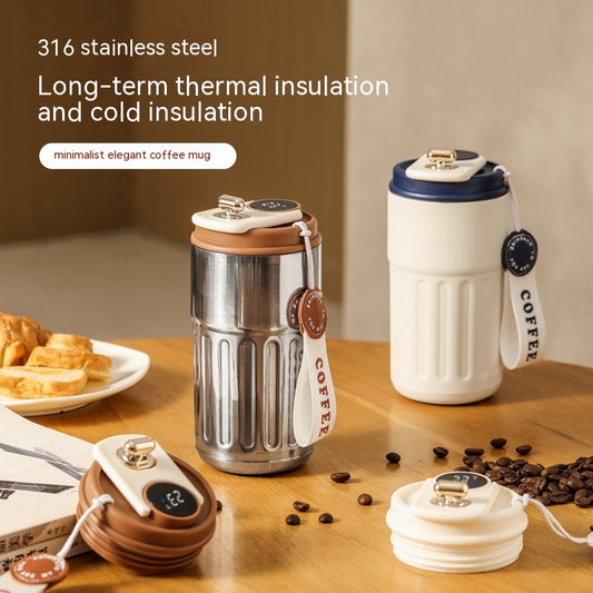 Bouteille Isotherme Intelligente 450 ml – Affichage Digital Température