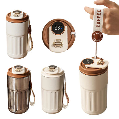 Bouteille Isotherme Intelligente 450 ml – Affichage Digital Température