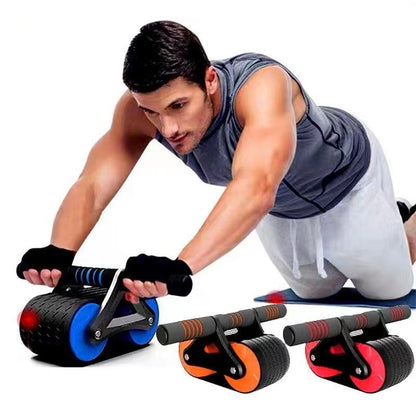 Roue Abdominale Double avec Rebond Automatique