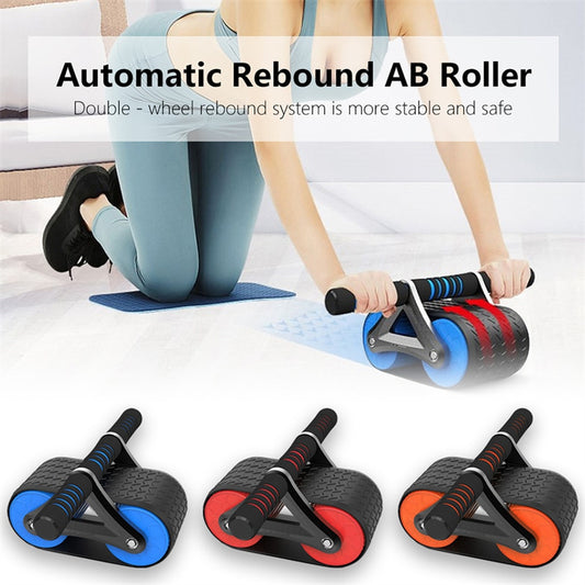 Roue Abdominale Double avec Rebond Automatique